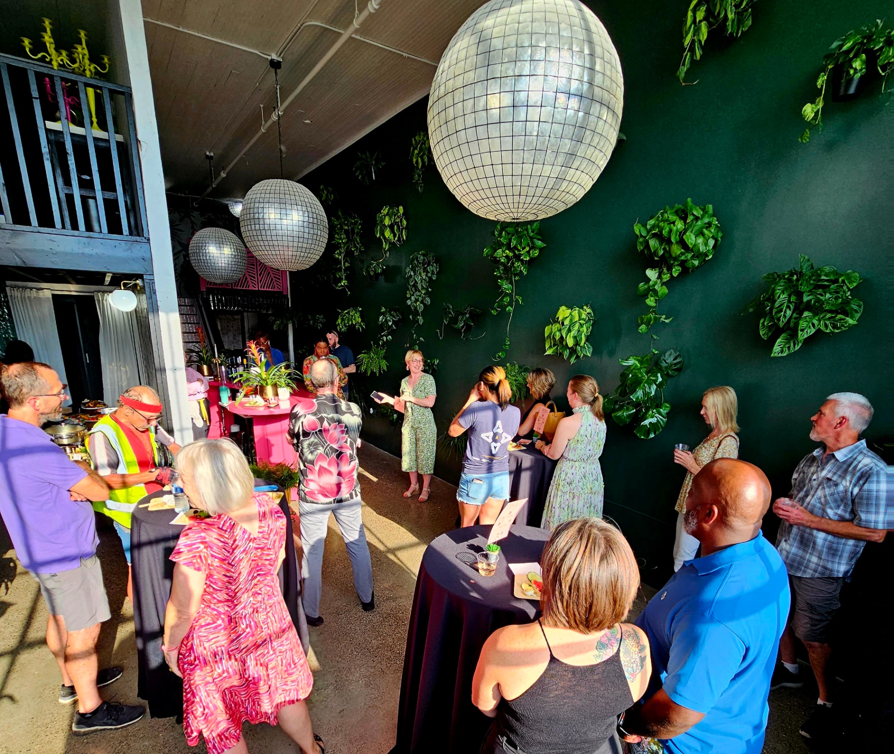 Whitney Wealth Group clients gathered at a client appreciation event