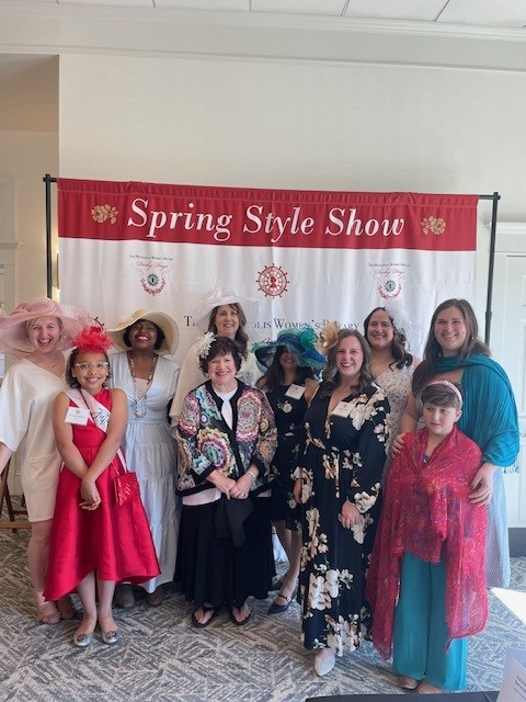 Whitney with the Minneapolis Women's Rotary Spring Style Show